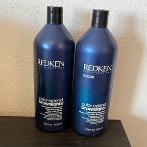 Redken Blue Shampoo & Conditioner Set